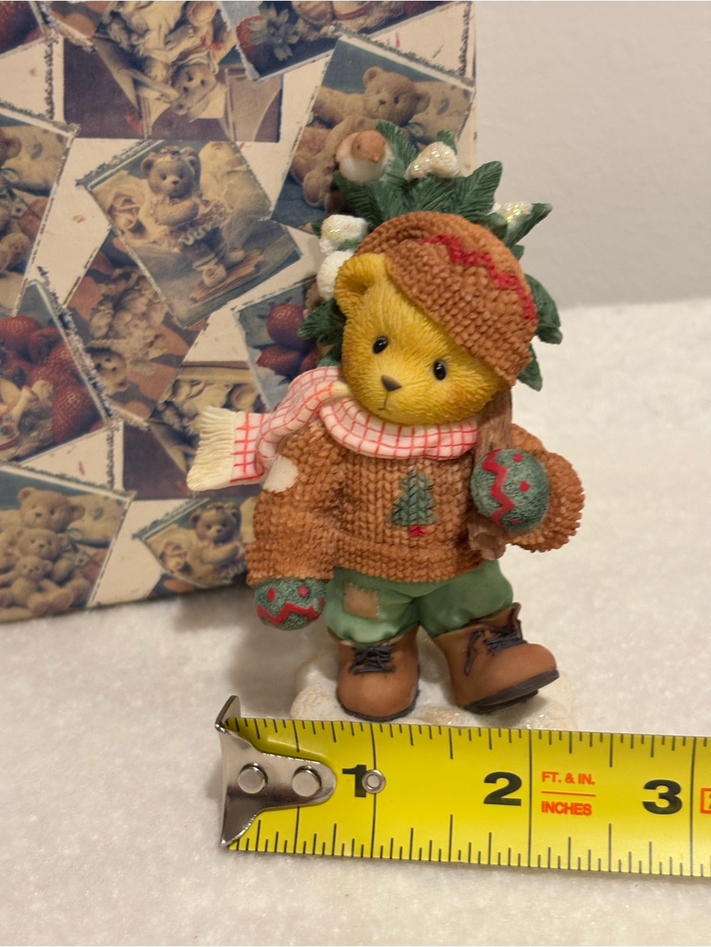 Vintage Cherished Teddies Bear Figurine - Picture 3 of 7